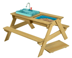TP Toys Kinder Picknicktisch inkl. Wanne und Waschbecken