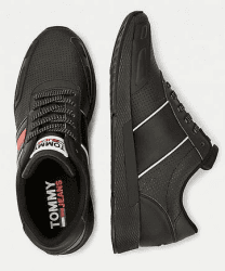 Tommy Hilfiger Winter-Sale mit bis zu 50% Nachlass, z.B. Tommy Jeans Laufschuh mit perforiertem Leder