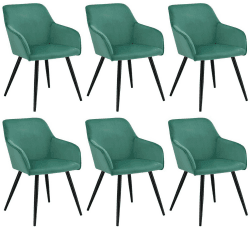 Juskys Loungesessel Tarje 6er Set