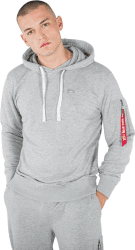 Alpha Industries X-Fit Hoodie grey heather (158321)