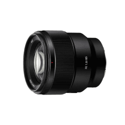 Sony SEL-85F18 Porträt Objektiv (Festbrennweite, 85 mm, F1.8, Vollformat, geeignet für A7, ZV-E10, A6000- und Nex-Serien, E-Mount) schwarz