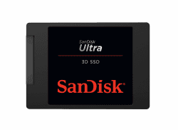 SanDisk Ultra 3D SSD 1 TB SSD interne SSD Festplatte (SSD intern 2,5 Zoll, stoßbeständig, 3D NAND-Technologie, n-Cache 2.0-Technologie, 560 MB/s Übertragungsraten) Schwarz Ultra 3D SSD 1 TB Nachfolger