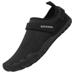 SAGUARO Badeschuhe Damen Strandschuhe Herren Slip On Atmungsaktiv Schnelltrocknend Wasserschuhe Outdoor Sommer Unisex 44 EU A Tinte