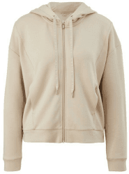 comma Sweatjacke in Beige