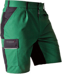 Pfanner StretchZone Canvas Shorts grün/schwarz