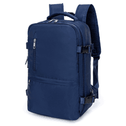 Hayayu Ryanair Kabinentaschen, 40 x 20 x 25 cm, Untersitz-Handgepäcktasche, Reiserucksack, Kabinengröße 20 l, Schwarz, Narvy, Reiserucksäcke Blau.b