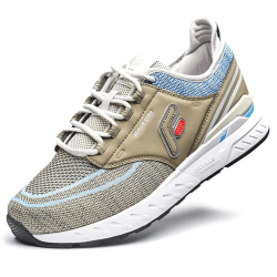 FitVille Extra Weit Laufschuhe Herren Turnschuhe Sportschuhe Bequeme Sneakers Schuhe für Plantarfasziitis Plattfüße Fußschmerzen 41 EU Weit Gemischte Farbe