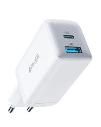 Anker 725 USB-C Ladegerät, Kompaktes 65W 2-Port Netzteil, Geeignet für MacBook Pro/Air, iPad Pro, Galaxy S22+/S21, Dell XPS 13, Note 20/10+, iPhone 13/Pro, Pixel, und mehr