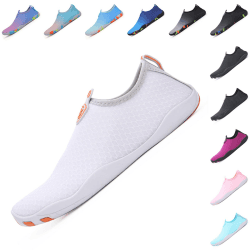 Badeschuhe Damen Herren Wasserschuhe Schwimmschuhe Sommer Strandschuhe Schnell Trocknend Aquaschuhe Surfschuhe für Meer, Gr. 35-46