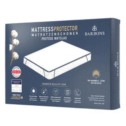 BARBONS Matratzenschoner 60x120 - wasserdichte Matratzenauflage Inkontinenzunterlage waschbar Nässeschutz Atmungsaktiv für Baby wasserdicht (60 x 120 cm)