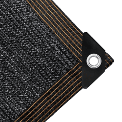 Sonnenschutz Netz 2X3m Schwarze, Schattiernetz Garten Schattierungsnetz mit Ösen 70% Shading Rate UV-Beständiges für Pflanzenschutz Gewächshaus Scheune oder Zwinger