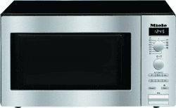 Miele M6012SC D Stand-Mikrowellengerät mit Automatikprogrammen, Quarzgrill und Memory-Funktion – 26 l – 900 W