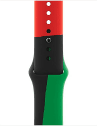 Apple Sportarmband 44mm Black Unity