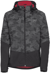 Apura Damen Regenjacke Barrier 4.0 - dark grey/reflective peach