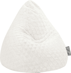 Sitting Point BeanBag Fluffy Hearts 220L Weiß