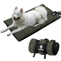 OneTigirs Hundebett waschbare Hundedecke Hundematte für Reise Camping Outdoor, 110cm x 68cm