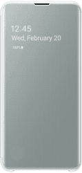 Samsung Clear View Cover (Galaxy S10e) weiß