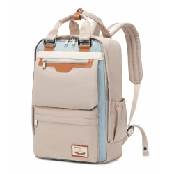 Myhozee Rucksack Damen Rucksäcke Herren Tagesrucksack mit Laptopfach & Anti Diebstahl Tasche Wasserdichter Schulrucksack Laptop Rucksack 15.6 Zoll für Uni Reisen Freizeit Job Grau