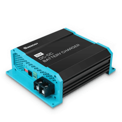 Renogy 20A DCDC Batterieladegerät, 12V Solarenergie Ladegerät, AGM, Flooded, Gel, and Lithium Batterie, Schutz vor Überhitzung
