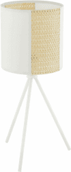 Eglo TISCHLEUCHTE Arnheim Braun, Weiß Durchmesser/Höhe: 24/61 cm