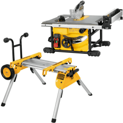 DWE7485 Tischkreissäge, 1850 Watt 210 mm + DE7400 Untergestell