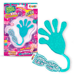 CRAZE Hand klebrig XXL Magic Slime Mega Kinder, 40911, 1x Klatschhand