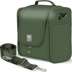 BOACAY Extra Große Kulturbeutel für Damen, Herren, Kinder, Kulturtasche mit Henkel, Reise Kosmetiktasche zum Aufhängen, Schminktasche, Waschtasche