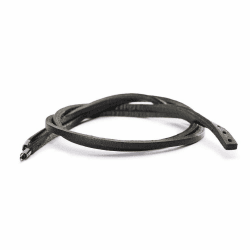 Trollbeads Lederarmband Schwarz ohne Verschluss