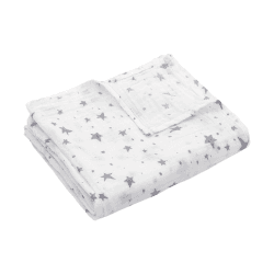 Musselin Babydecke Sommer für Babys Kinder dünne atmungsaktive Sommerdecke Puckdecke Baumwolle Mädchen Junge 115x150cm