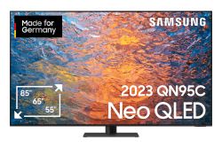 Samsung Neo QLED 4K QN95C 85 Zoll Fernseher (GQ85QN95CATXZG, Deutsches Modell), Neo Quantum HDR+, Infinity One Design, Neural Quantum Prozessor 4K, Smart TV [2023]