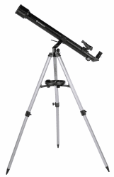 Bresser Refraktor Einsteiger Teleskop Stellar 60/800 mit Smartphone Kamera Adapter und hochwertigem Objektiv-Sonnenfilter, inklusive Stativ und umfangreichem Zubehör 60/800 Refraktor Single