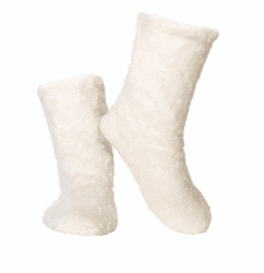 FRALOSHA Herbst und Winter Damen Korallen SAMT Schön Modisch Innen Hausschuhe Bodenschuhe Warm Bleiben Bequem Weich Ruhig Stiefel 39/41 EU Weiß