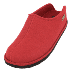 HAFLINGER Flair Smily Filzpantoffeln aus Wollfilz Hausschuh 45 EU Rubin