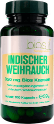 Bios Naturprodukte Indischer Weihrauch 350 mg Kapseln (100 Stk.)