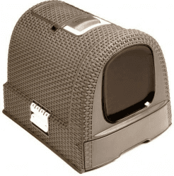 Curver Katzentoilette Rattan braun