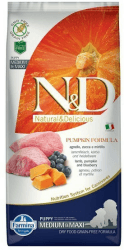 Farmina N&D Puppy Medium & Maxi Pumpkin, Lamb & Blueberry Trockenfutter 12kg