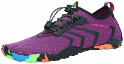 SAGUARO Unisex Multifunktionsschuhe für Wassersport- mit Dicker Sohle, Gr. 35-46 37 EU Violett