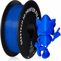 GEEETECH PETG Filament 1.75 mm 1kg Spool für 3D-Drucker, Blau