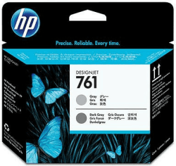 HP Nr. 761 (CH647A) grau + dunkelgrau