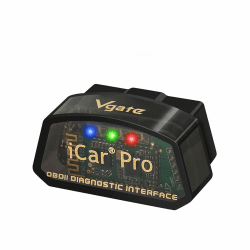Vgate iCar Pro Bluetooth 4.0 (BLE) OBD2 OBDII Error Code Reader Car Check Engine Light with ELM327 Adapter