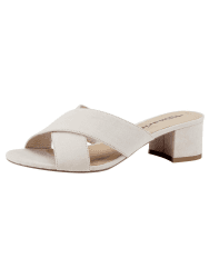 Tamaris Damen Pantolette 1-1-27290-20 38 EU Elfenbein