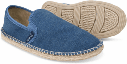 normani Kinder Sommer Schuhe - Klassische Espadrillas - Flache Stoffschuhe - Freizeitschuhe ab Gr. 36 40 EU Navy Style 1