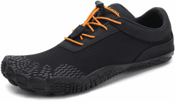 SAGUARO Unisex Barfußschuhe mit Breiter Zehenbox und Zero-Drop Solhe - Weich rutschfest Atmungsaktiv 38 EU Fichten Blau