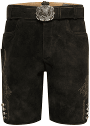 Stockerpoint Trachtenlederhose Corbi4 graphit gespeckt