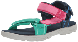 Jack Wolfskin Unisex Kinder Seven Seas 3 K Freizeitsandale 30 EU Blue Green