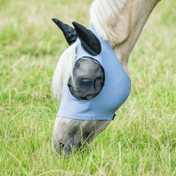 Busse Fliegenmaske Twin Fit Flexi grau Pony (633046-030-933)