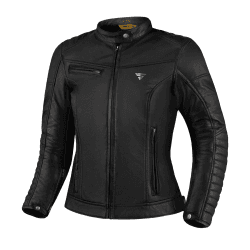 SHIMA WINCHESTER 2.0 Motorradjacke Damen Herren - Klassische Biker-Lederjacke mit Protektoren Damen S
