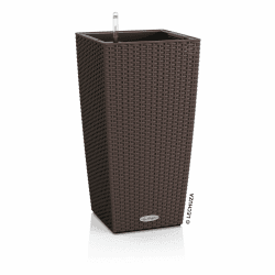 LECHUZA CUBICO Cottage 40 mokka 15245 39.5x39.5x75.5 cm Mokka