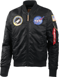 Alpha Industries MA1 VF NASA black (166107-003)