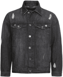 Urban Classics Ripped Denim Jacket (TB1438)